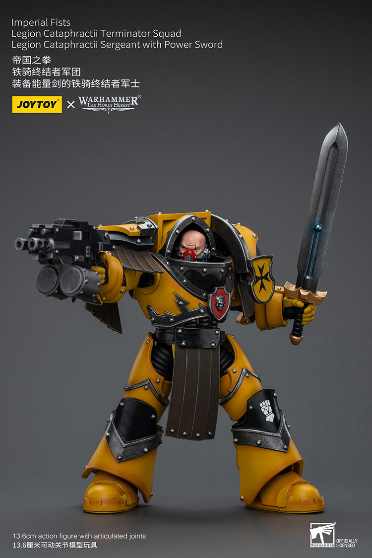 Imperial Fists Legion Cataphractii Terminator Squad