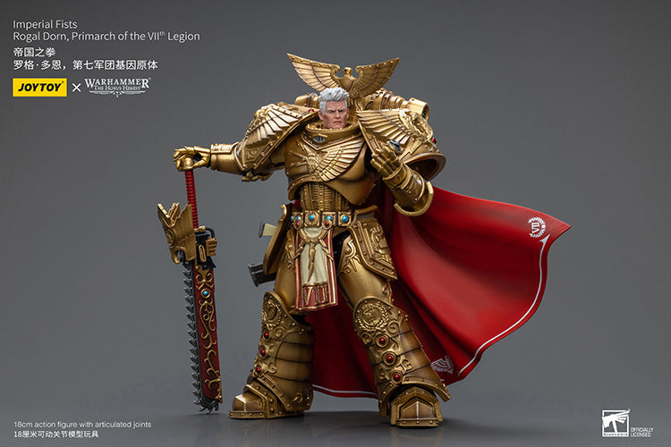 Imperial Fists  Rogal Dorn, Primarch of the Vllth Legion