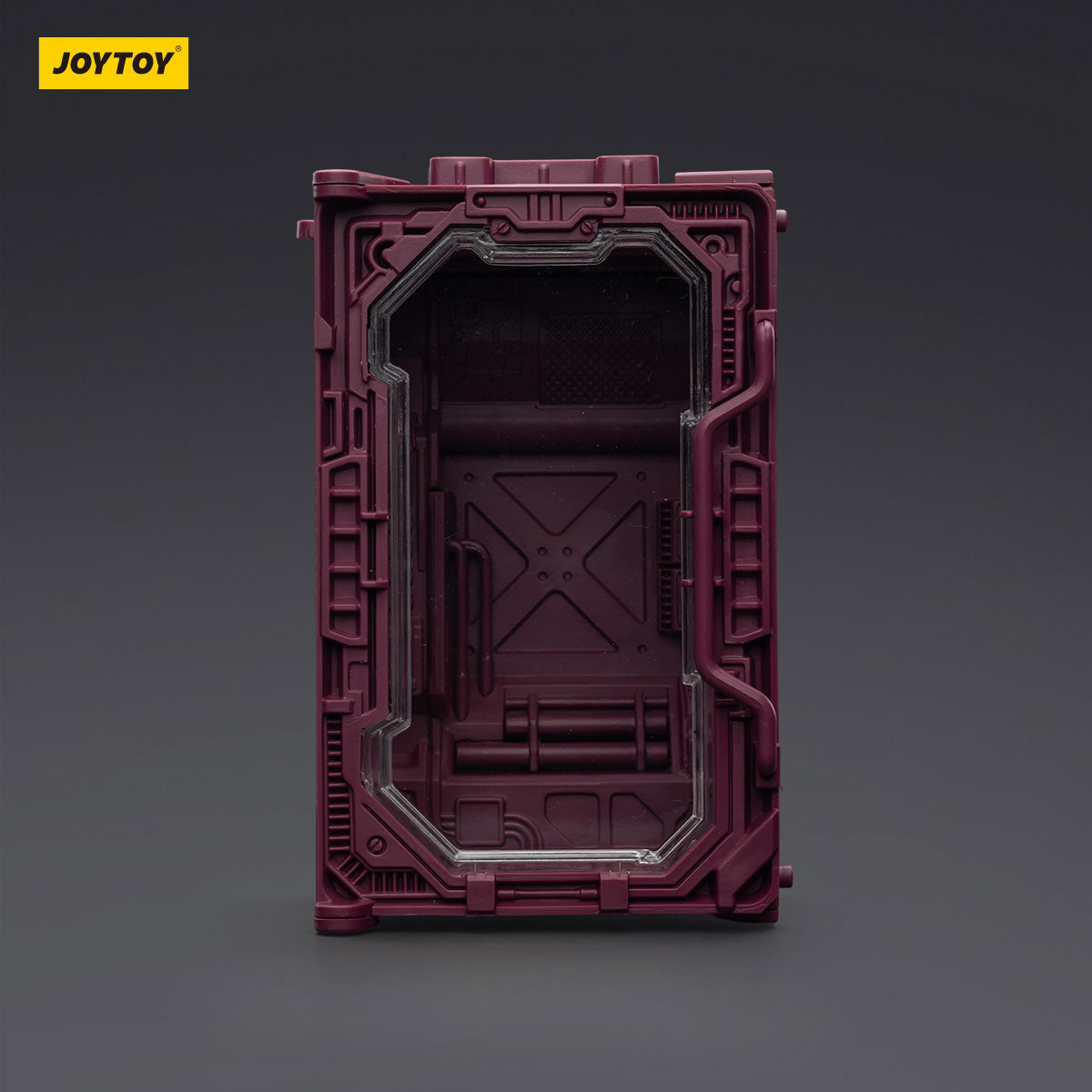 Individual Soldier Hangar Display Case - Stellar Purple