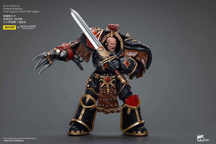 Sons of Horus Ezekyle Abaddon First Captain of the XVIth Legion
