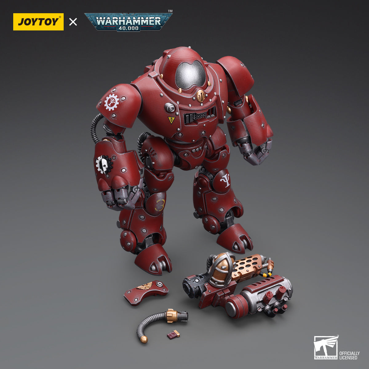 JOYTOY x Warhammer Adeptus Mechanicus Kastelan Robot with Incendine Combustor