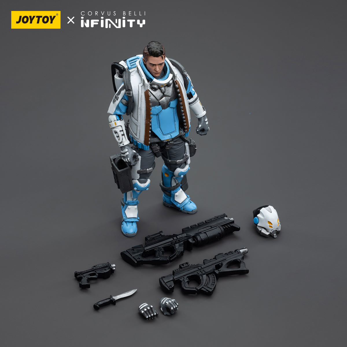 JOYTOY x INFINITY PanOceania Padre-Inquisidor&okken, Special Intervention and Recon Team