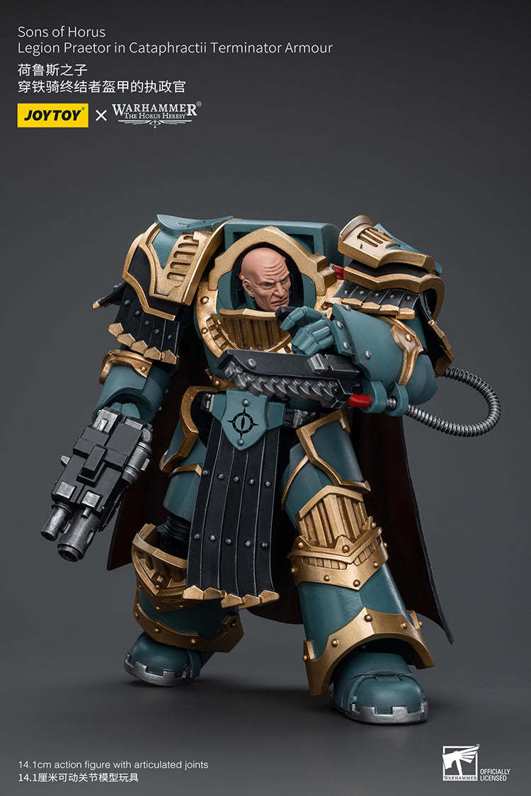 Sons of Horus Legion Praetor in Cataphractii Terminator Armour