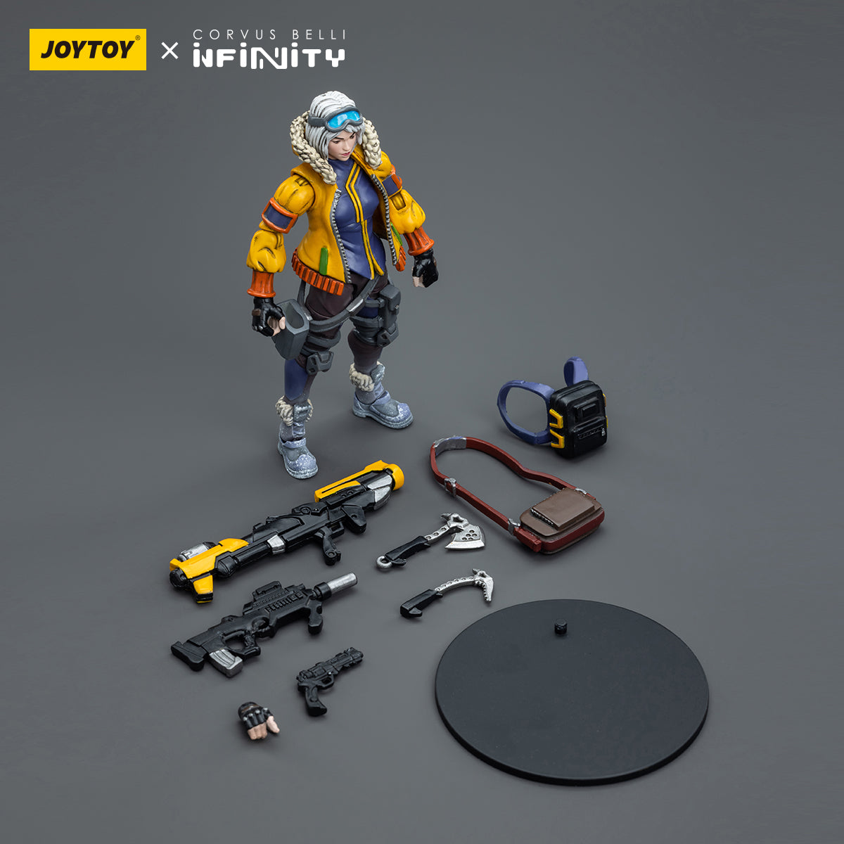JOYTOY x INFINITY NA2 Monstruckers #1&Oktavia Grimsdottir lcebreaker's Harpooner