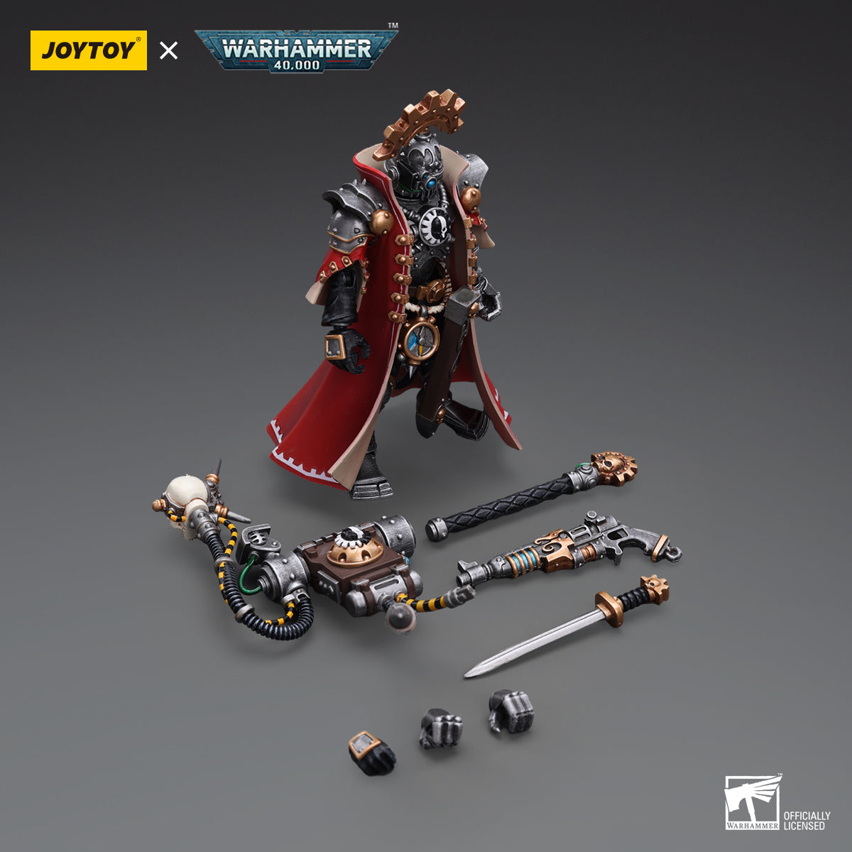 JOYTOY x WARHAMMER Adeptus Mechanicus Cybernetica Datasmith&Skitarii Marshal