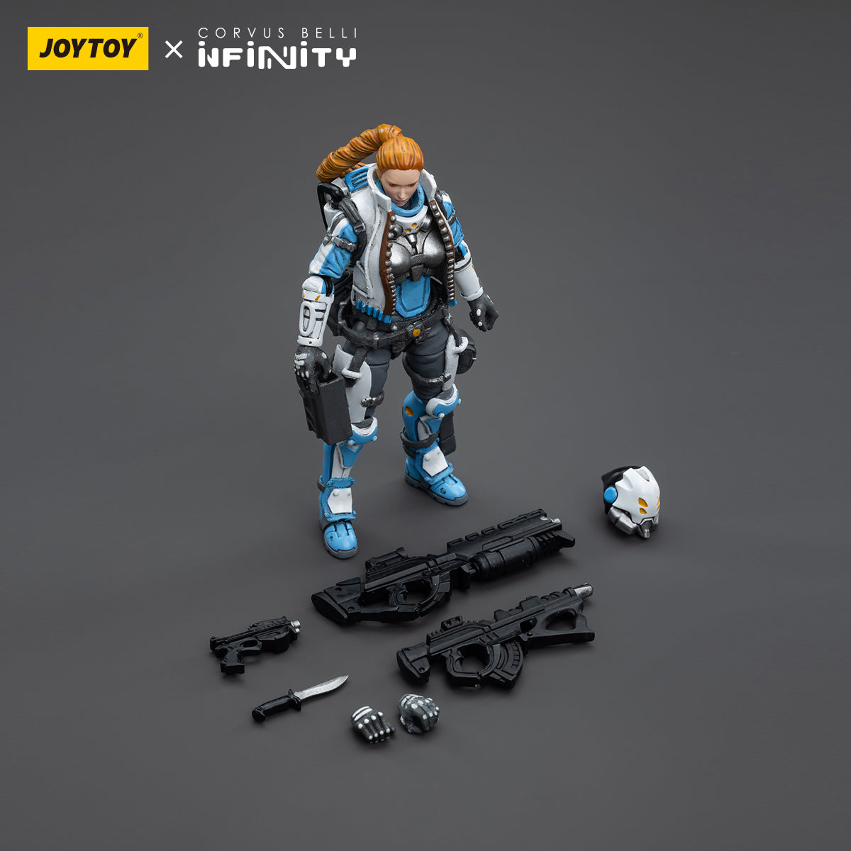 JOYTOY x INFINITY PanOceania Padre-Inquisidor&okken, Special Intervention and Recon Team