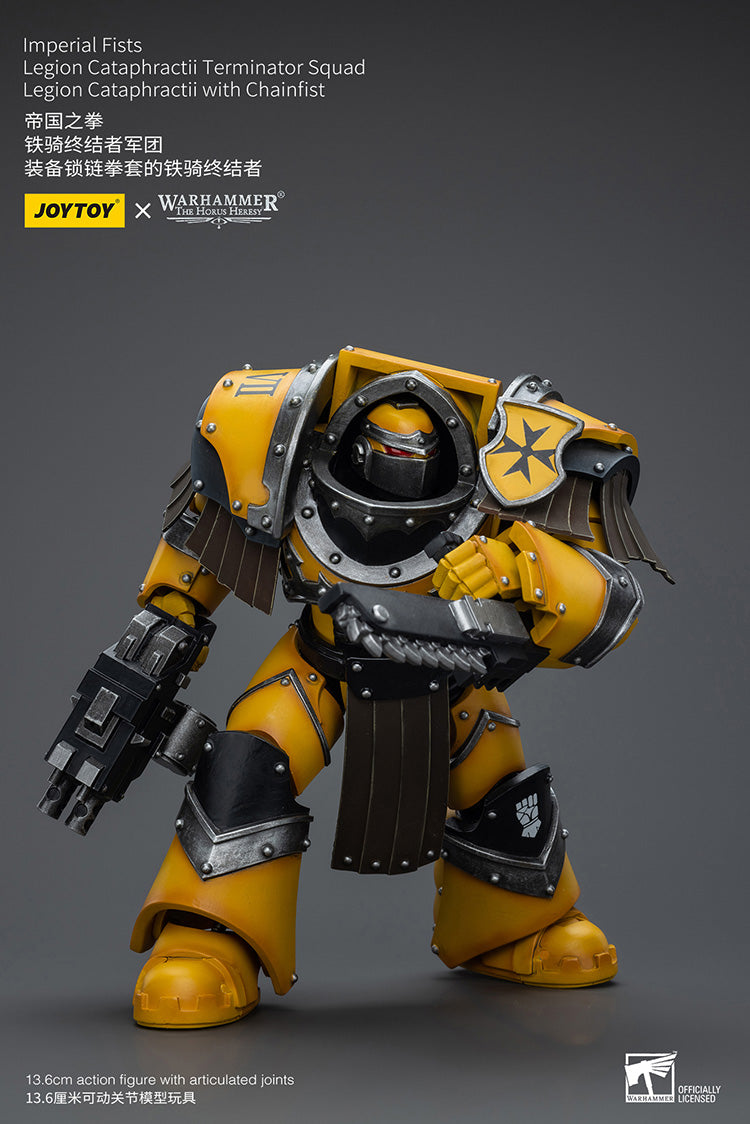 Imperial Fists Legion Cataphractii Terminator Squad