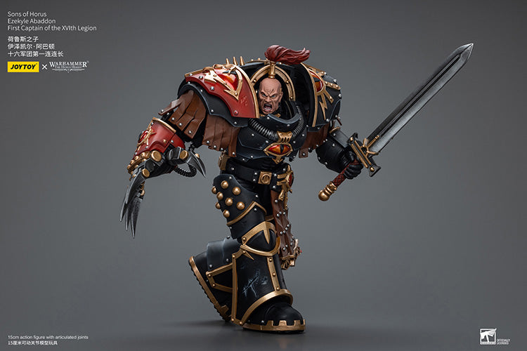 Sons of Horus Ezekyle Abaddon First Captain of the XVIth Legion