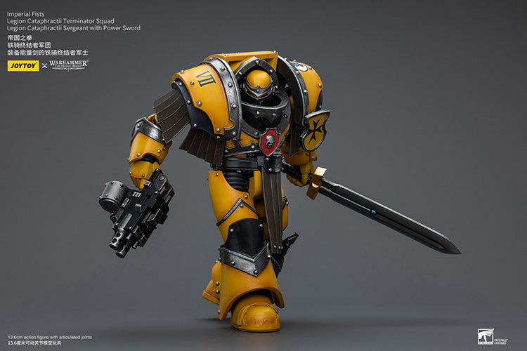 Imperial Fists Legion Cataphractii Terminator Squad