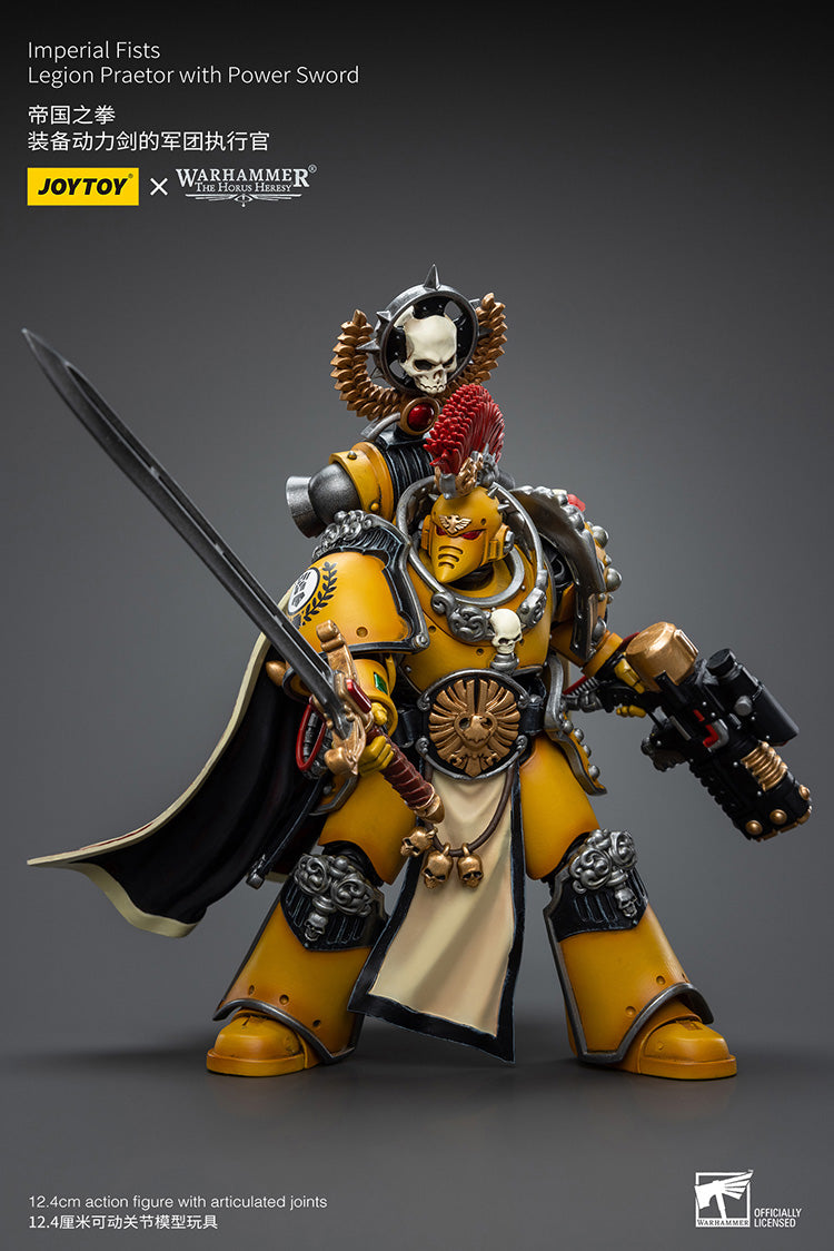 Imperial Fists Legion Praetor with Power Sword