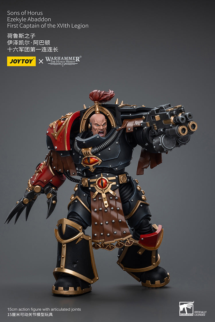 Sons of Horus Ezekyle Abaddon First Captain of the XVIth Legion