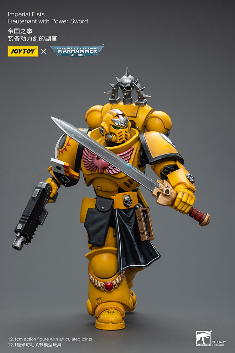 Imperial Fists Lieutenant with Power Sword