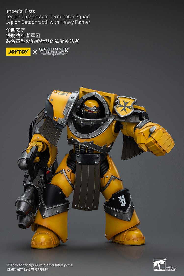 Imperial Fists Legion Cataphractii Terminator Squad