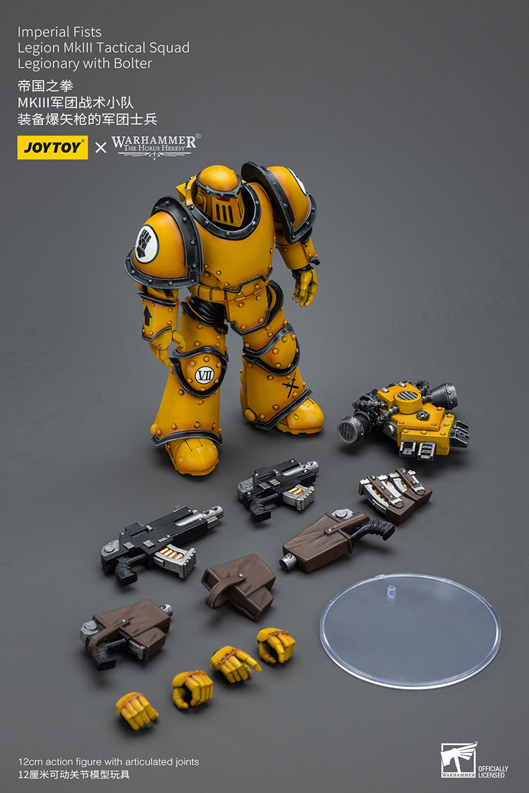 Imperial Fists MkIII Tactical Legionaries