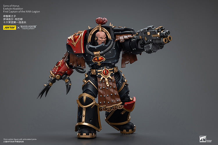 Sons of Horus Ezekyle Abaddon First Captain of the XVIth Legion