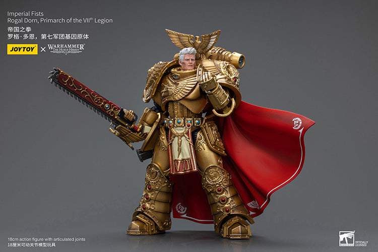 Imperial Fists  Rogal Dorn, Primarch of the Vllth Legion