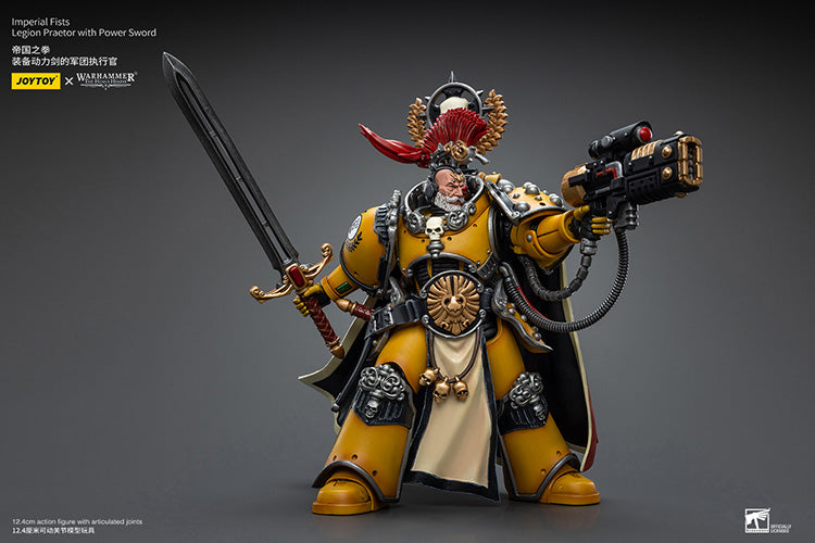 Imperial Fists Legion Praetor with Power Sword