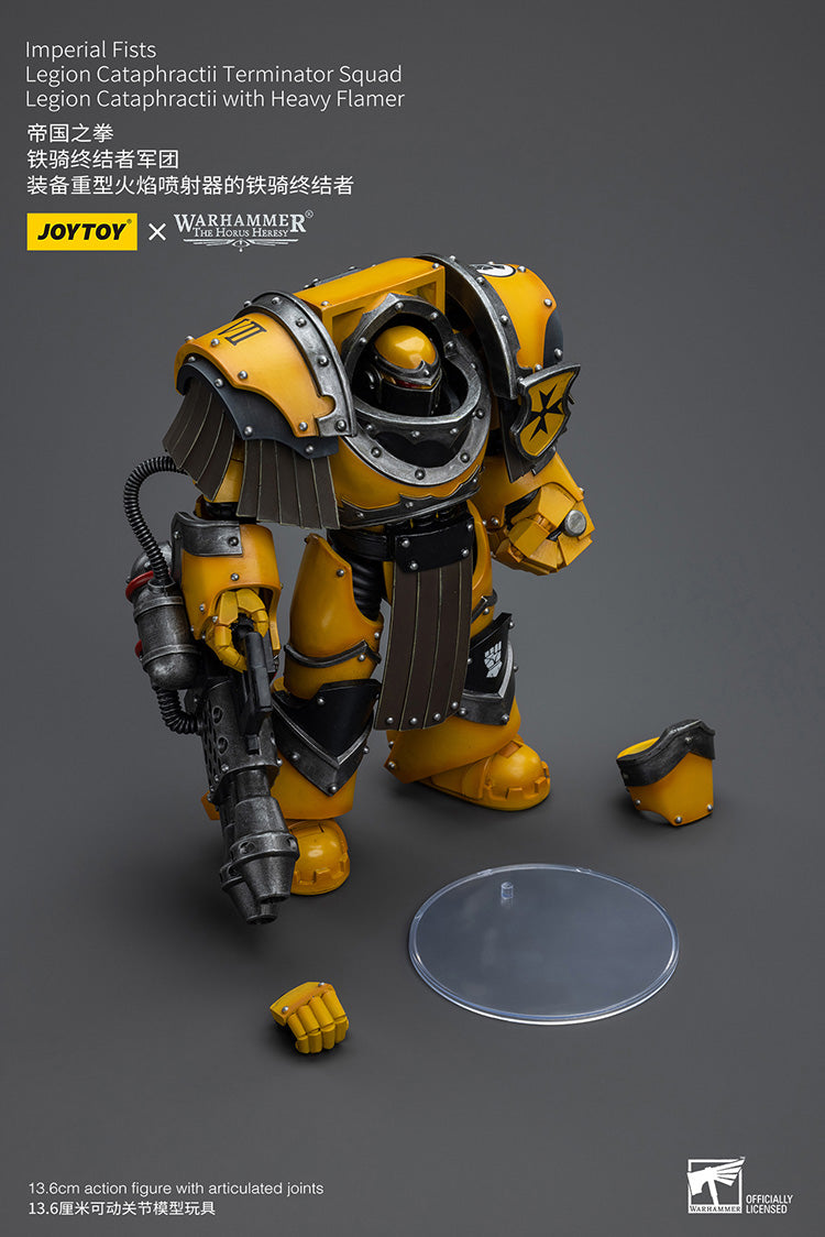 Imperial Fists Legion Cataphractii Terminator Squad