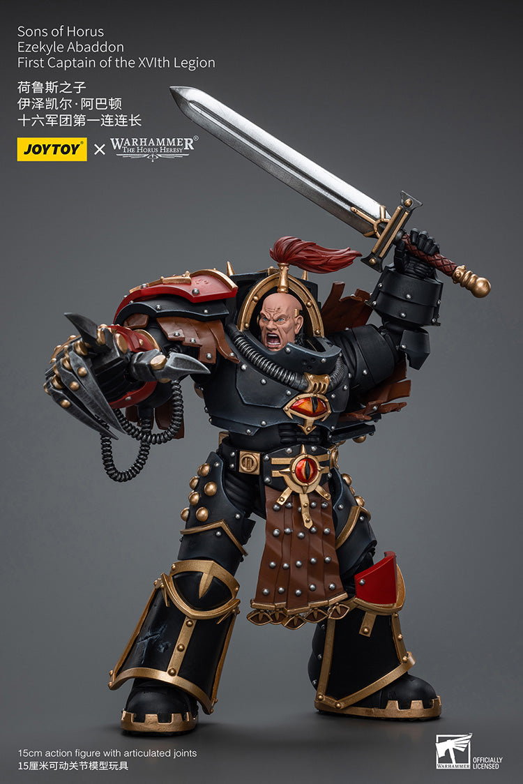 Sons of Horus Ezekyle Abaddon First Captain of the XVIth Legion