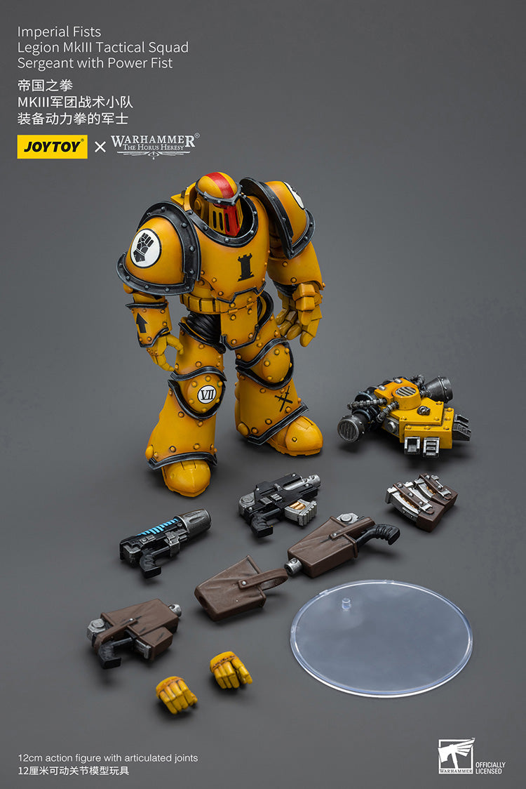 Imperial Fists MkIII Tactical Legionaries