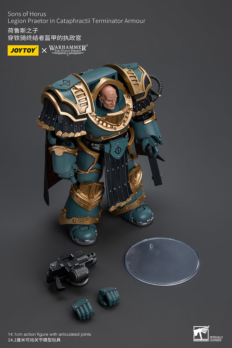 Sons of Horus Legion Praetor in Cataphractii Terminator Armour