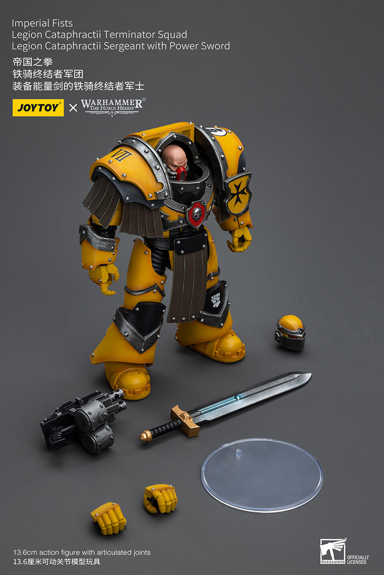 Imperial Fists Legion Cataphractii Terminator Squad