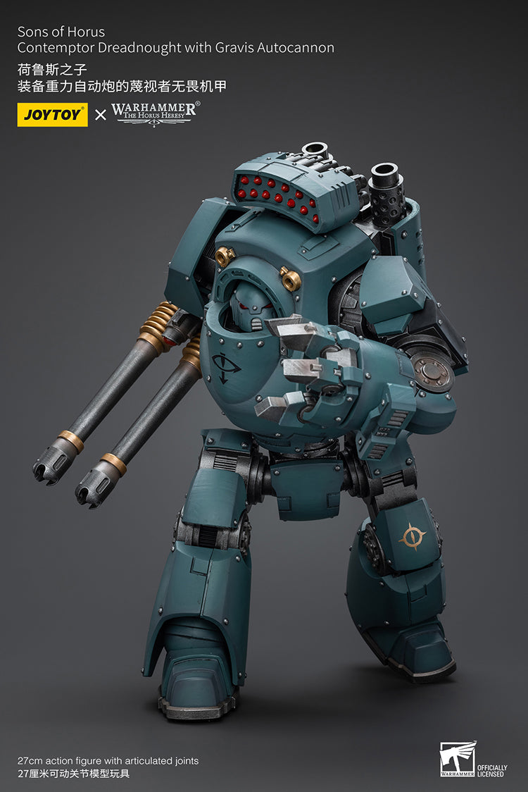 Sons of Horus Contemptor Dreadnought with Gravis Autocannon