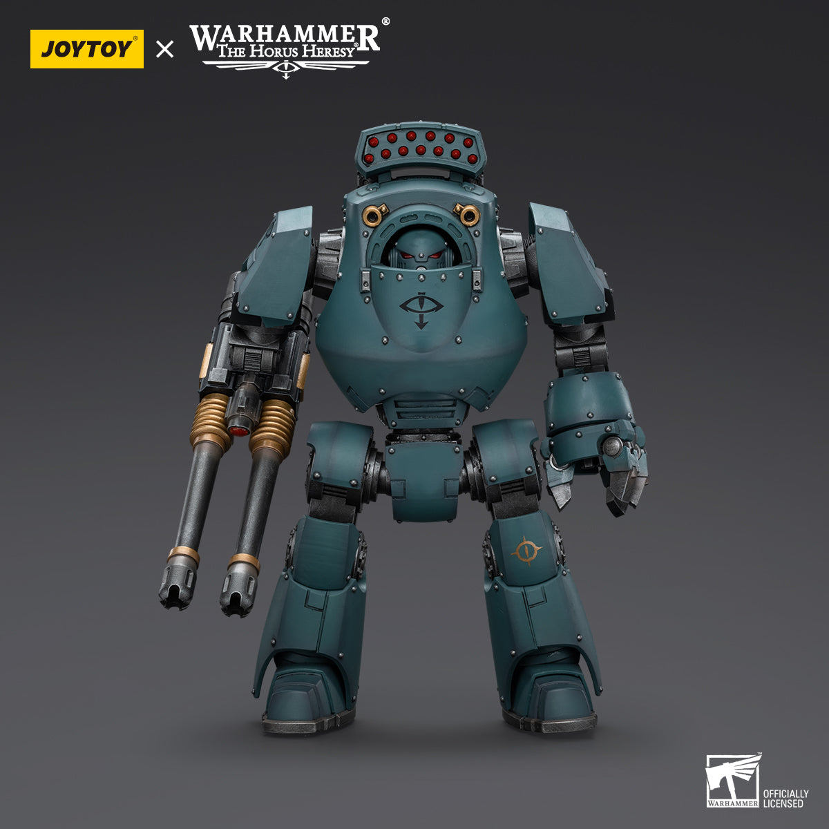Sons of Horus Contemptor Dreadnought with Gravis Autocannon