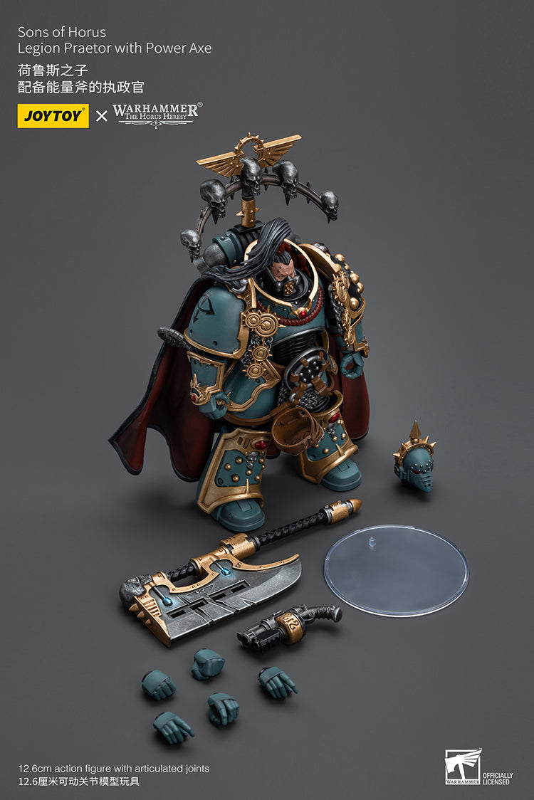 Sons of Horus Legion Praetor with Power Axe