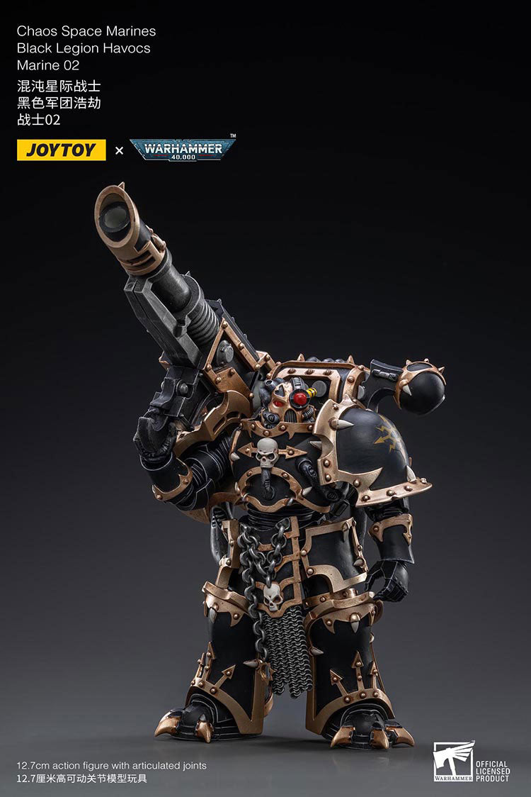 Chaos Space Marines Black Legion Havocs Marine 02
