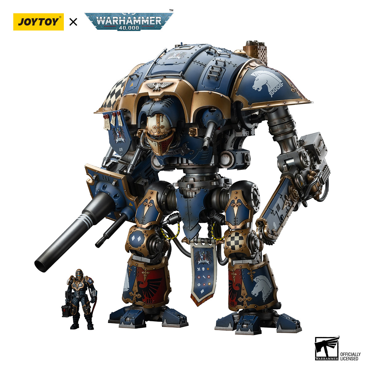Imperial Knights House Terryn Knight Paladin & JOYTOY Desk Mat (Random 1 piece)