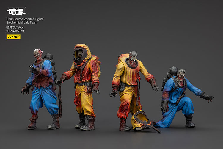 Dark Source Zombie Figure Biochemical Lab Team