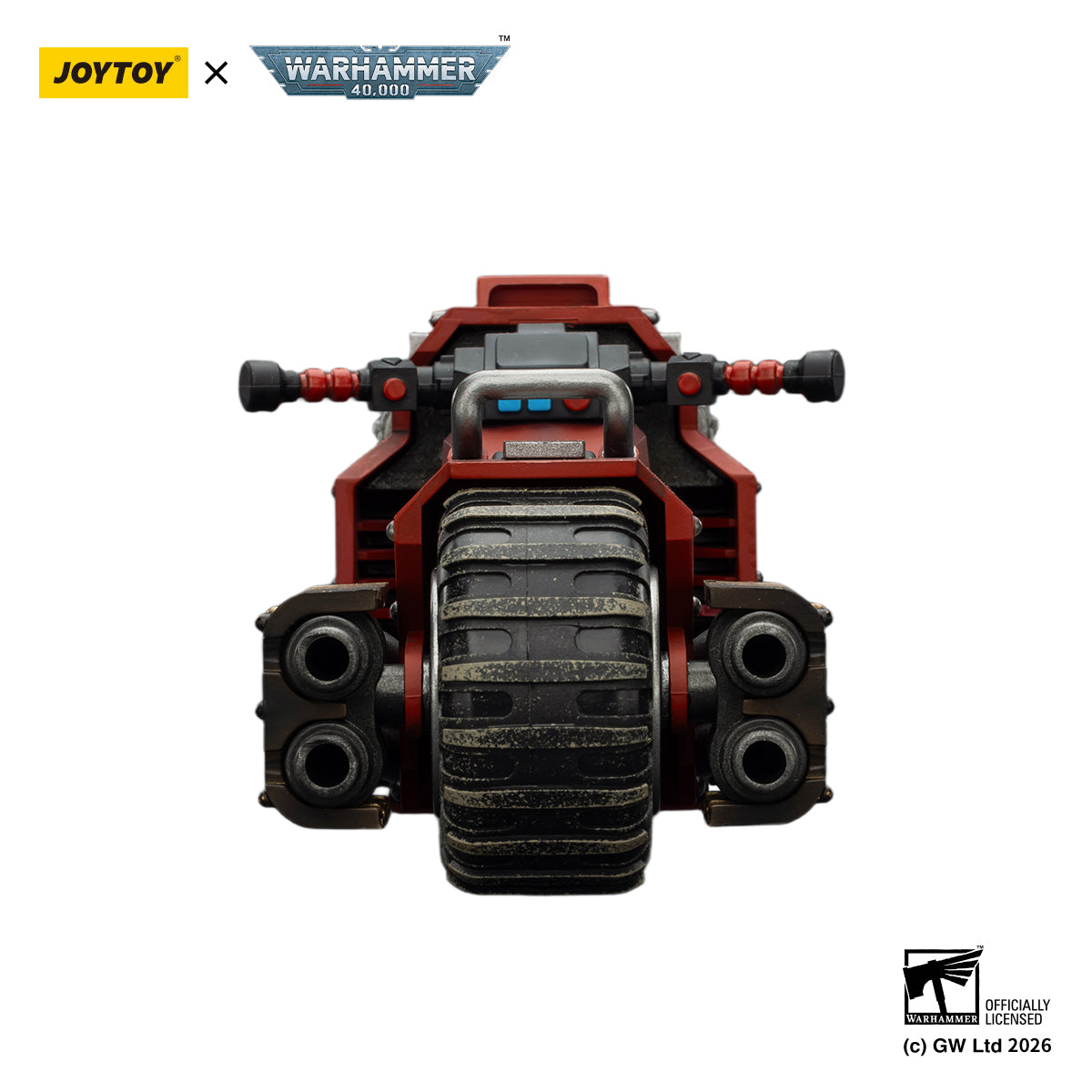 Blood Angels Raider-pattern Combat Bike with twin-linked bolt rifles