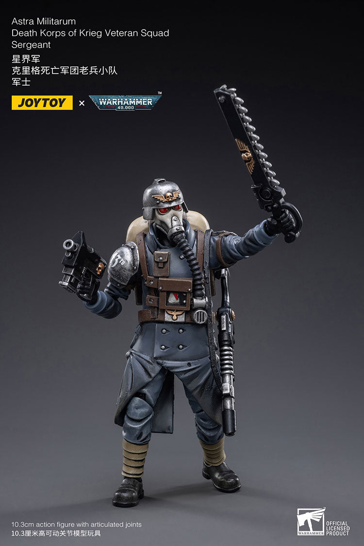 Astra Militarum Death Korps of Krieg Veteran Squad Sergeant