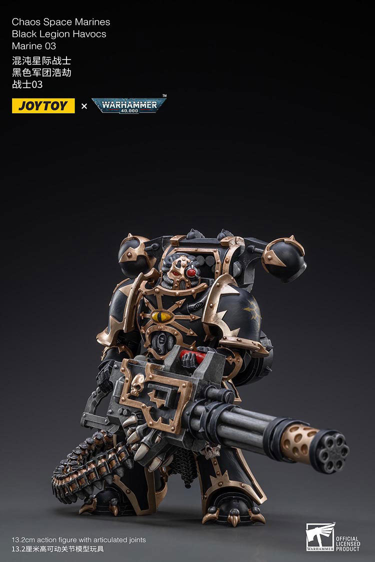 Chaos Space Marines Black Legion Havocs Marine 03