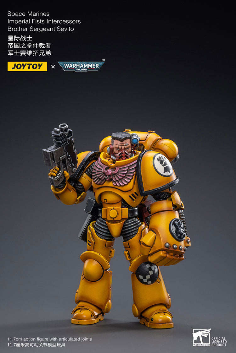 Imperiar Fists Intercessors Brother Sergeant Sevito