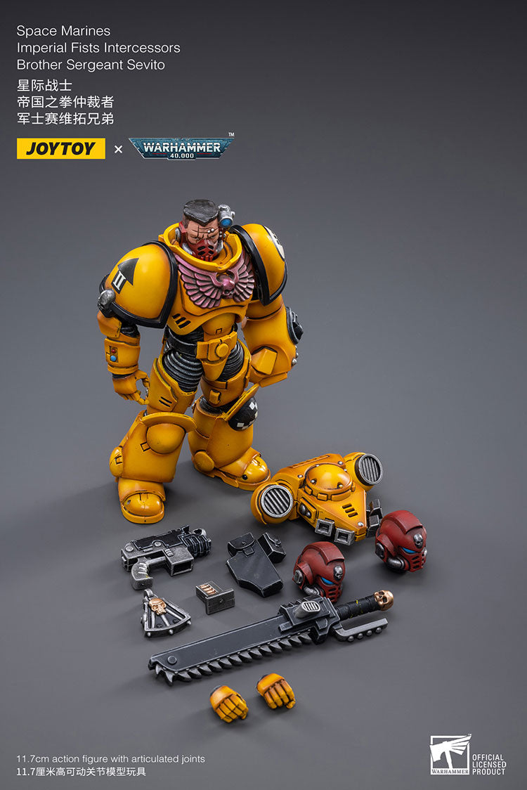 Imperiar Fists Intercessors Brother Sergeant Sevito