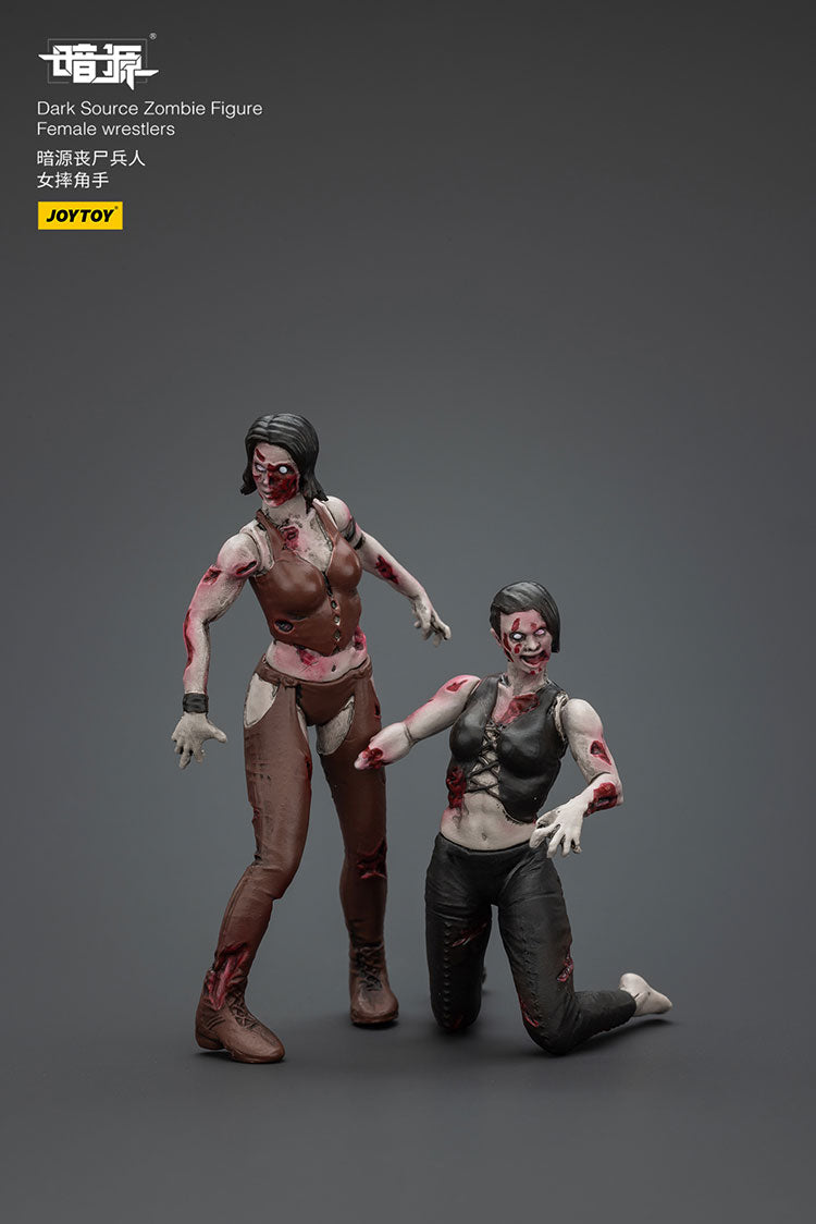 Dark Source Zombie Figure Female Wrestlers