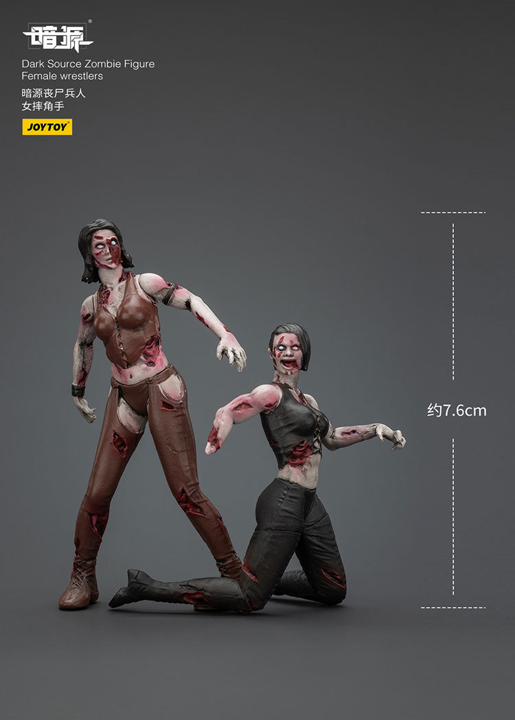 Dark Source Zombie Figure Female Wrestlers