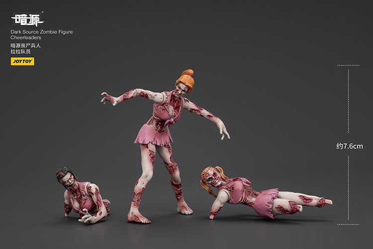 Dark Source Zombie Figure Cheerleaders
