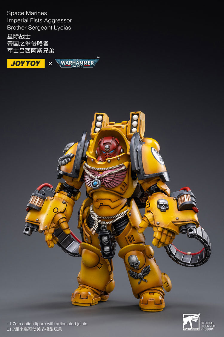 Imperiar Fists Aggressor Brother Sergeant Lycias