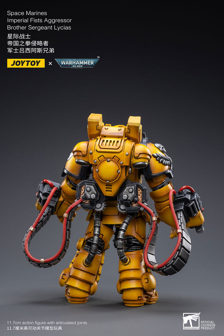 Imperiar Fists Aggressor Brother Sergeant Lycias