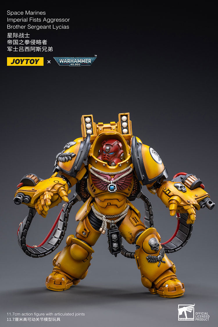 Imperiar Fists Aggressor Brother Sergeant Lycias