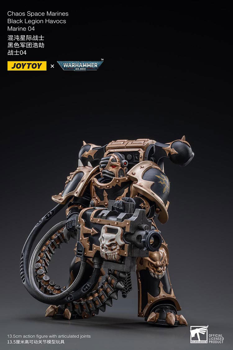 Chaos Space Marines Black Legion Havocs Marine 04