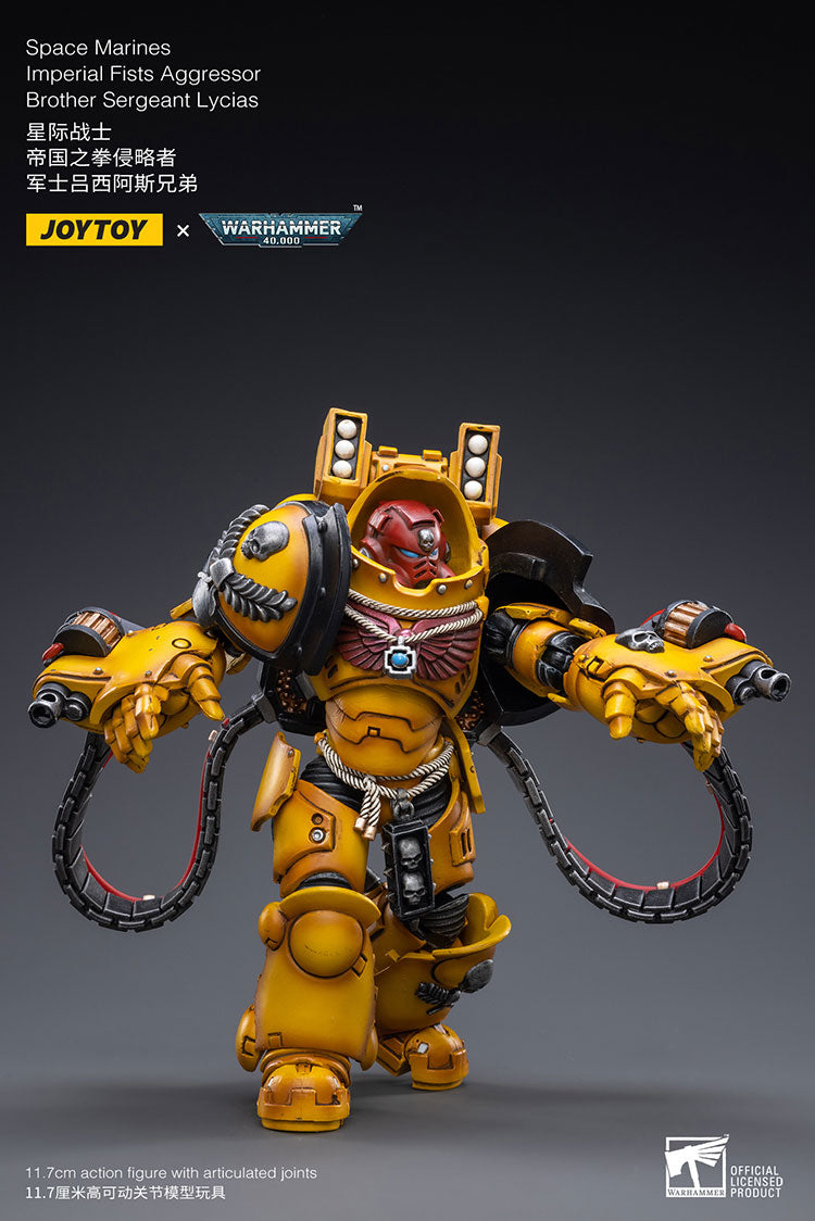 Imperiar Fists Aggressor Brother Sergeant Lycias