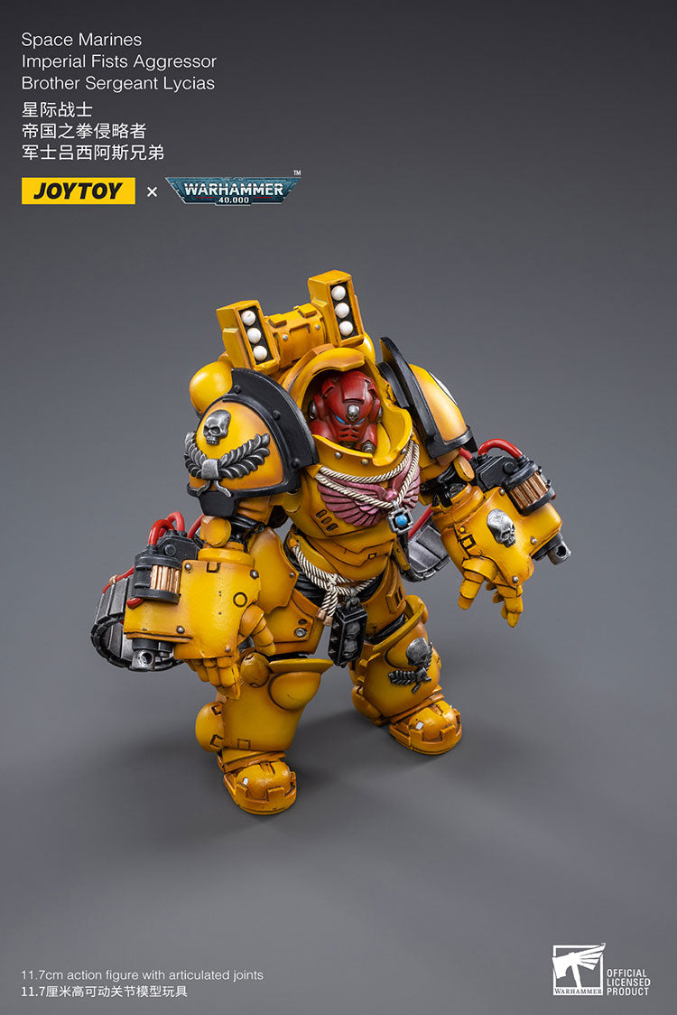 Imperiar Fists Aggressor Brother Sergeant Lycias