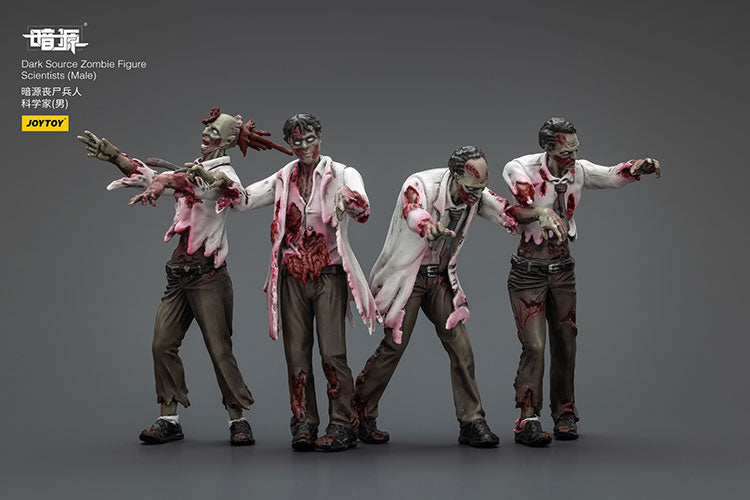 Dark Source Zombie Figure Scientists (Male)