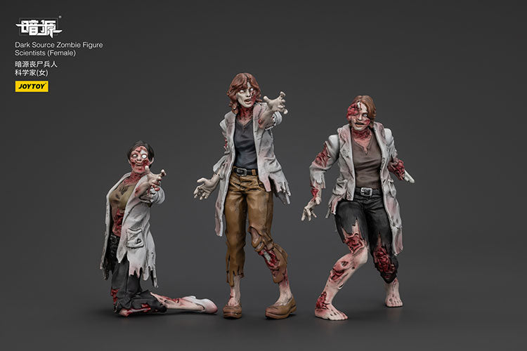 Dark Source Zombie Figure Scientists (Female)