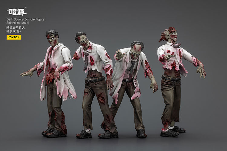 Dark Source Zombie Figure Scientists (Male)