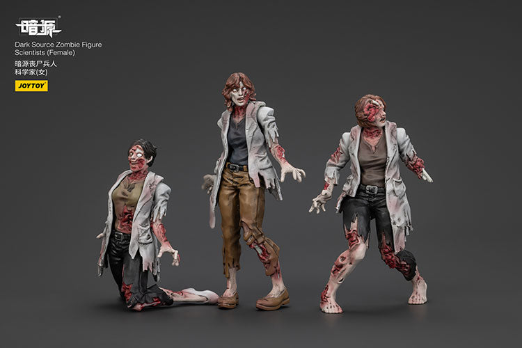 Dark Source Zombie Figure Scientists (Female)